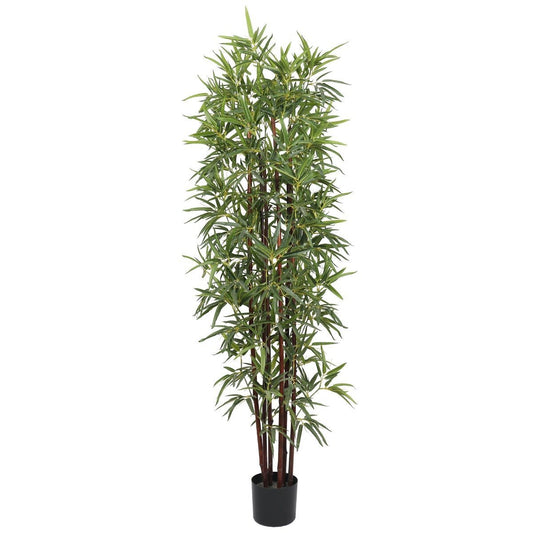 Artificial Bamboo Plant Dark Trunk (Potted) 180cm-0