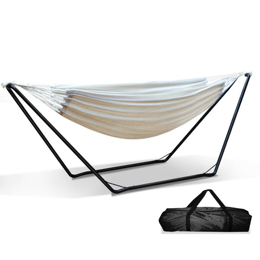 Hammock Bed with Steel Frame Stand-0