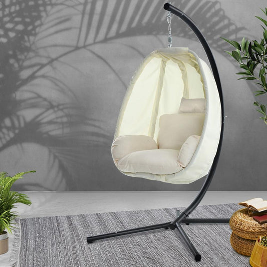 Outdoor Hanging Egg Chair-0