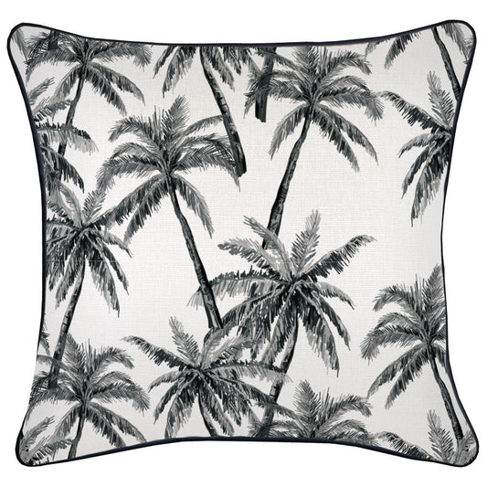 Cushion Cover-With Black Piping-Castaway-45cm x 45cm-0