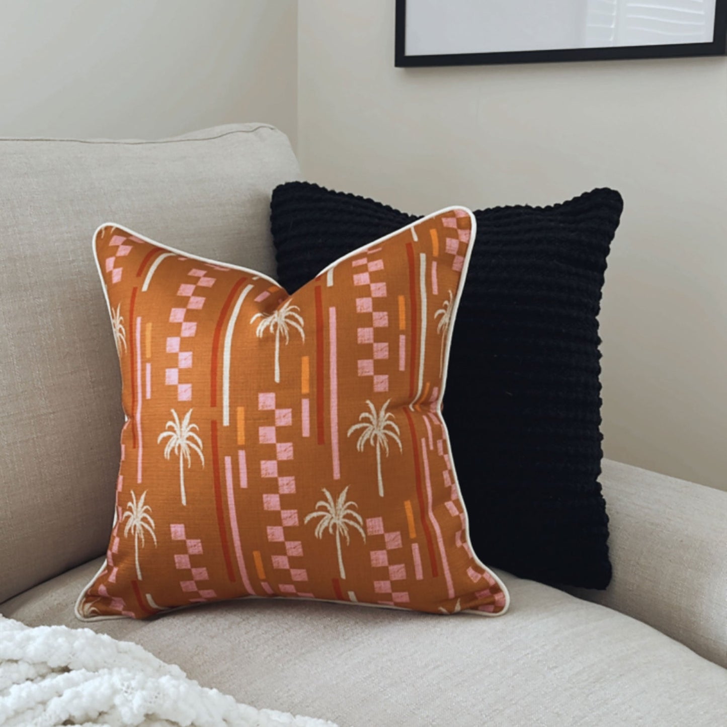 Cushion Cover-With Piping-Morocco-45cm x 45cm-1