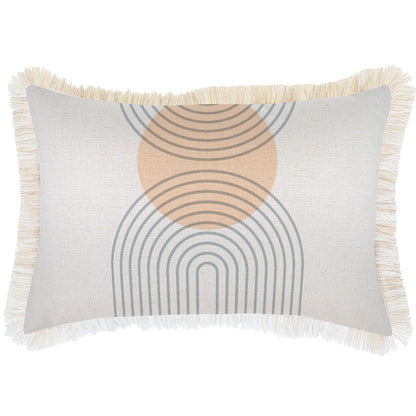 Cushion Cover-Coastal Fringe-Rising Sun-35cm x 50cm-0