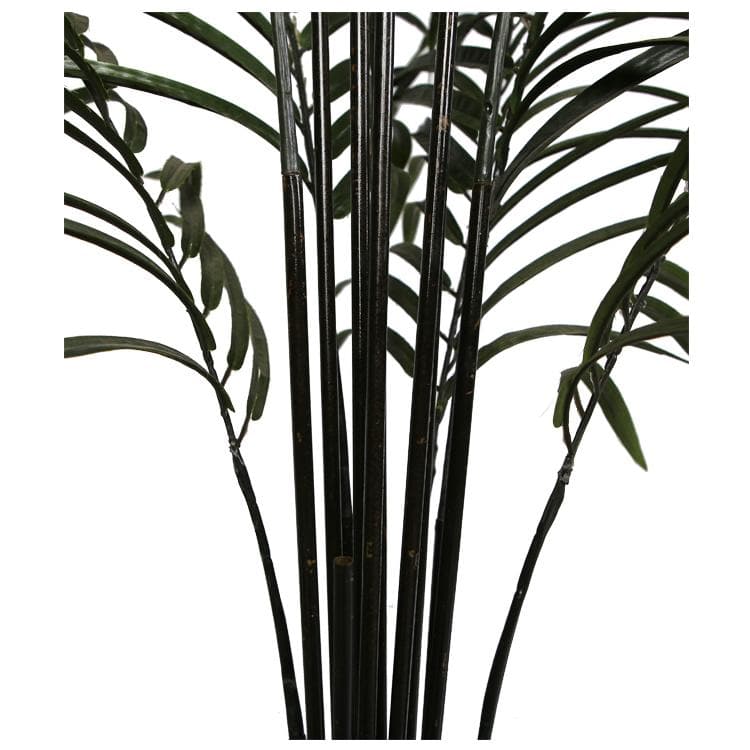 Artificial Areca Palm Black Trunks 190cm (2 Artificial Palm Set)-1