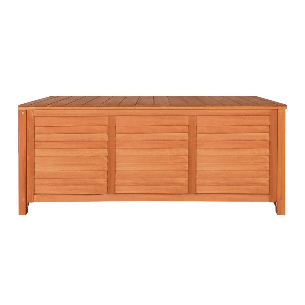 Outoor Fir Wooden Storage Bench-3