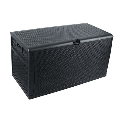 Patio Deck Box Outdoor Storage Plastic Bench Box 450 Litre-0