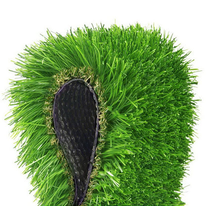 Primeturf Synthetic 40mm 1.9mx5m 9.5sqm Artificial Grass Fake Turf 4-coloured Plants Plastic Lawn-5