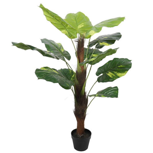 Artificial Potted Pothos Plant with Pole 100cm-0