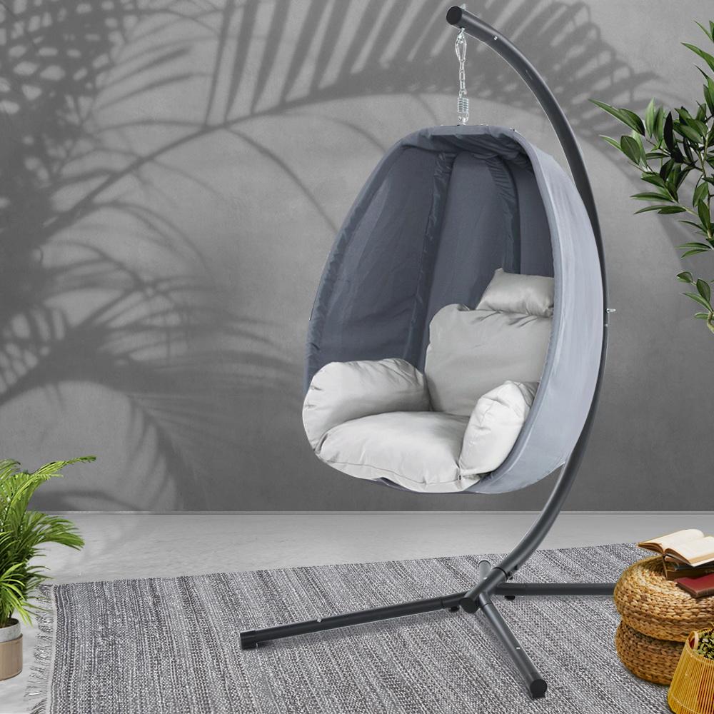 Outdoor Hanging Egg Chair-0