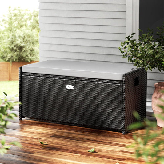 Outdoor Storage Bench Box Seat-0