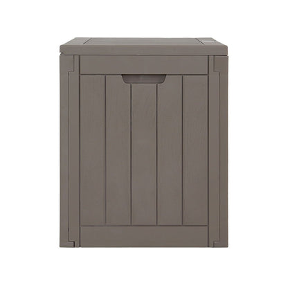 Outdoor Storage Box 118L Grey-4