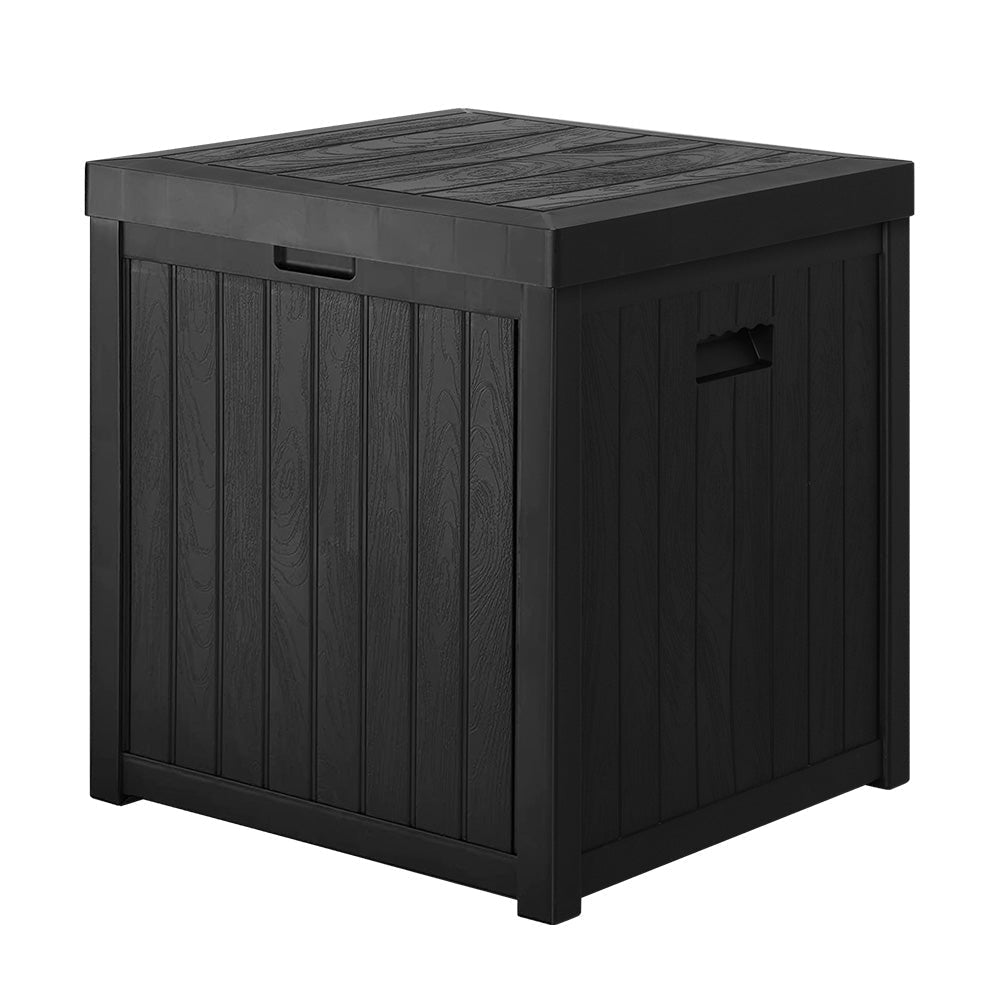 Outdoor Storage Box 195L Black-1