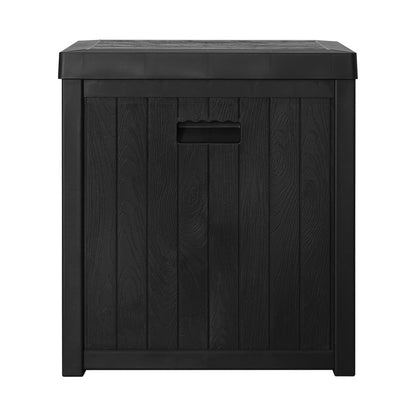 Outdoor Storage Box 195L Black-4