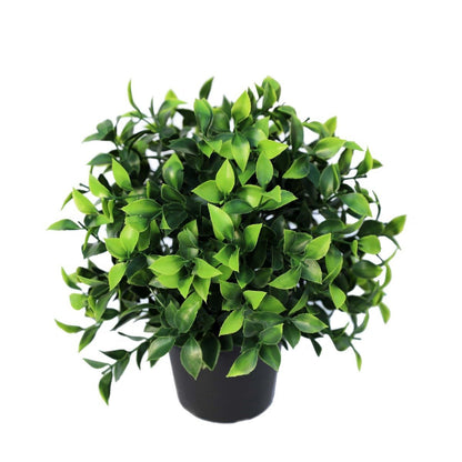 Small Potted Artificial Jasmine Plant UV Resistant 20cm-1